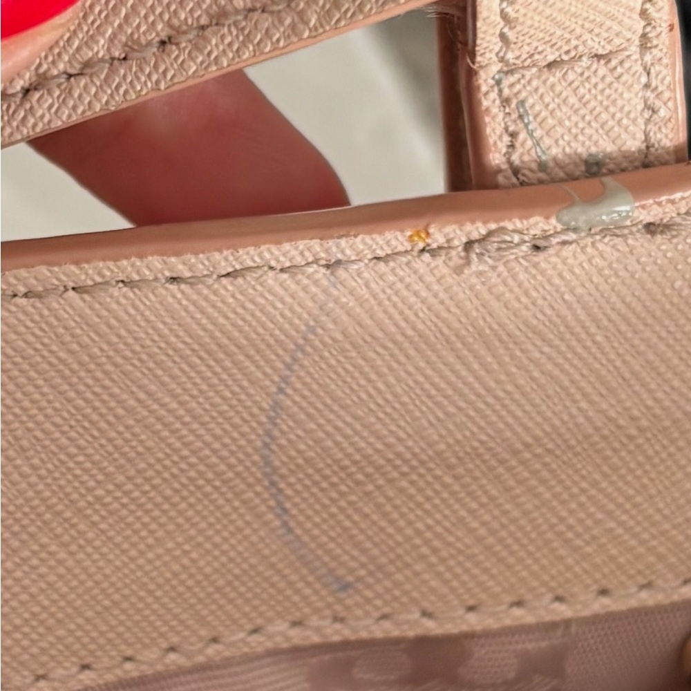 Tory Burch Light Pink Blush Leather Tote Bag! - Picture 13 of 14